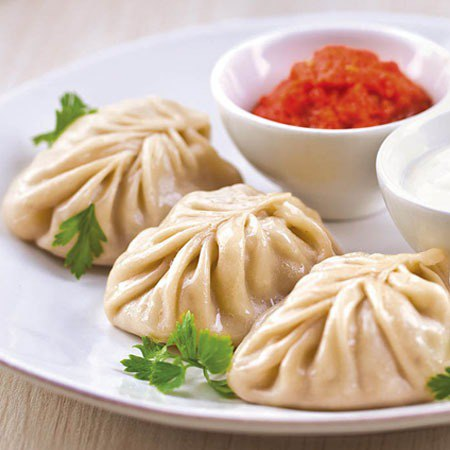 Манты с бараниной