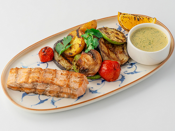 Стейк лосося