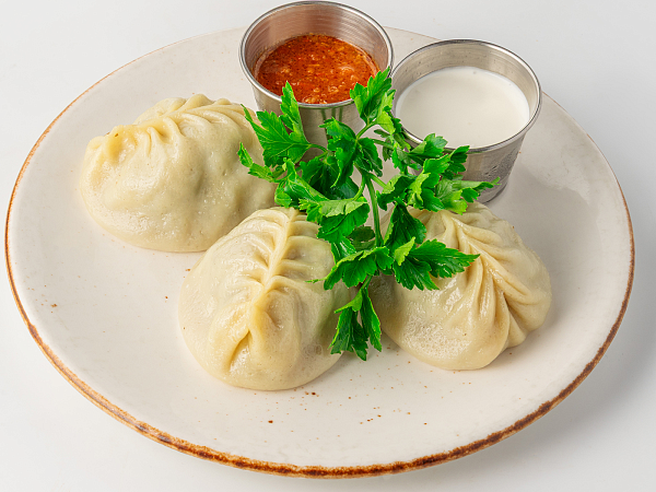 Манты с бараниной