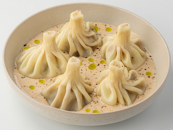 Мини-хинкали с курицей