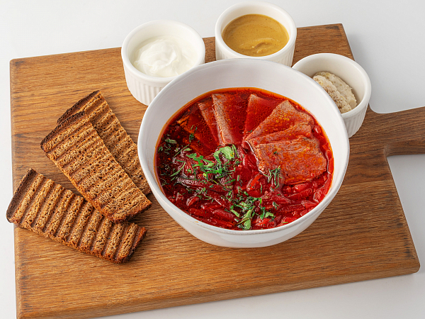 Борщ с говядиной